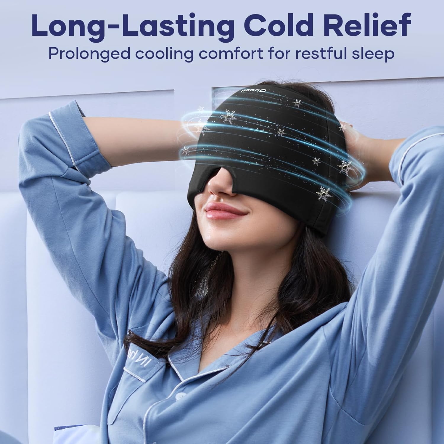 Migrainease™ Migraine Relief Cap – Hot & Cold Therapy for Instant Headache Relief
