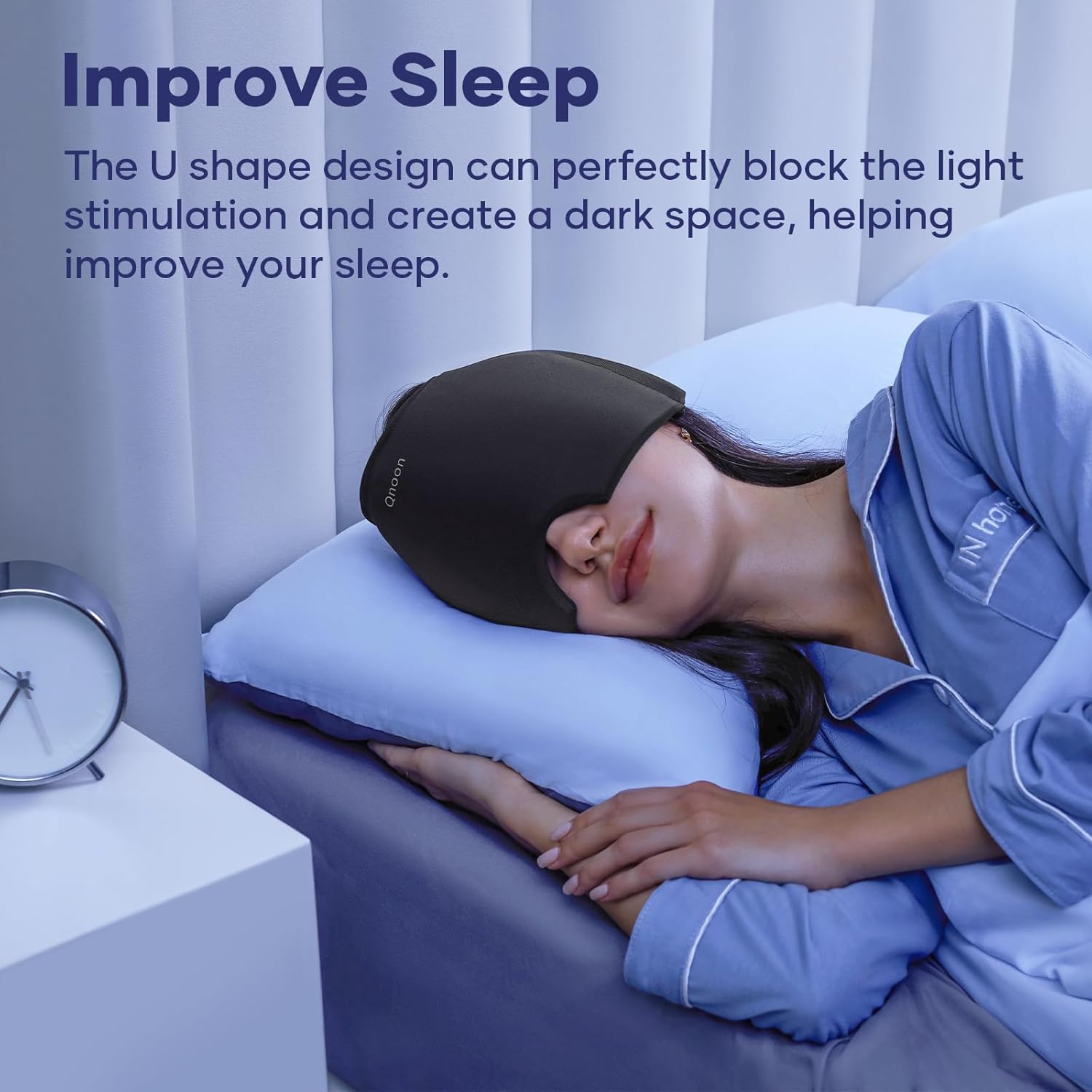 Migrainease™ Migraine Relief Cap – Hot & Cold Therapy for Instant Headache Relief